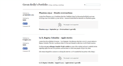 Desktop Screenshot of portfolio.gavreilly.com