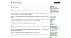 Desktop Screenshot of gavreilly.com