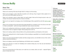 Tablet Screenshot of gavreilly.com